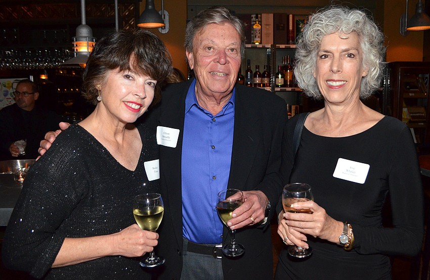 Becky Titus, Elliott Metcalfe and Ava Whaley