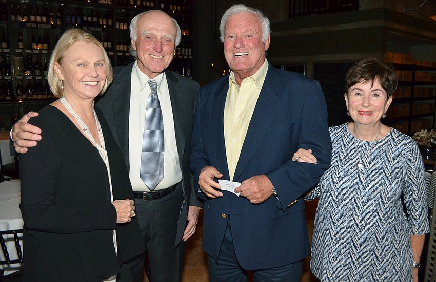 Carol and Larry English with Paul and Carina Bowman