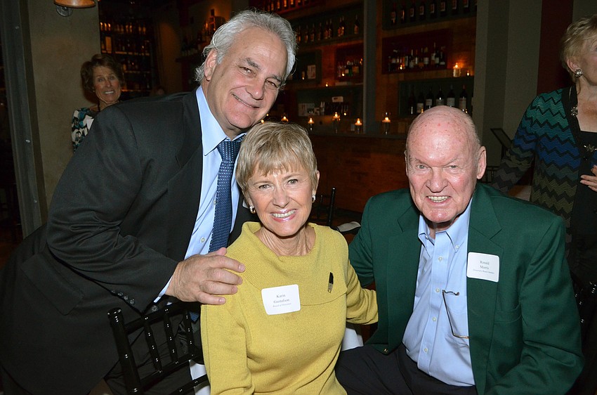 Dan Dannheisser, Karin Gustafson and Ron Morris