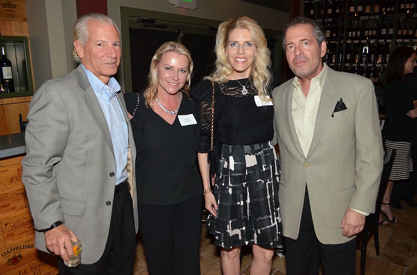 Charles and Valerie DallAcqua with Shelley Sarbey and her husband, Chairman Emeritus and Co-Founder Ed Sarbey