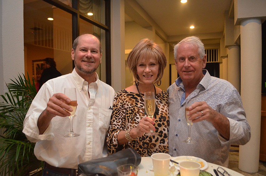 Pete Mitchell and Judy and Jim VanHouten