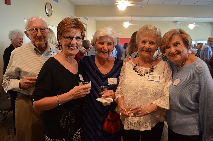 Don Reisman, Irene Tansey, Alice Weinstein, Shirley Alesczyk and Shirley Reisman