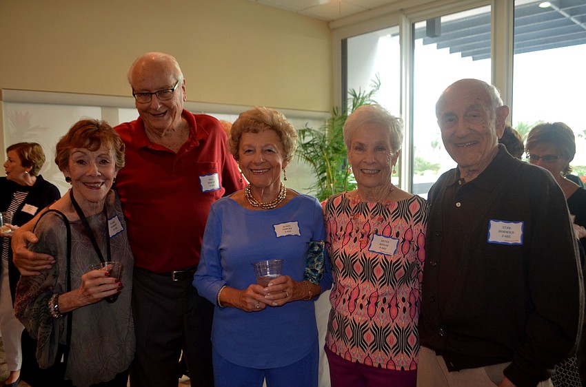 Elaine Bankoff,  Bill and Agnes Forcht, Betty Keelin and Stan Horwich