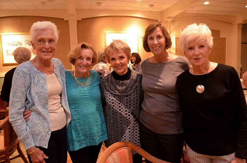Marcia Deitrich, Mary Bock, Joyce Mazurek, Susan Claudio and Eileen Gildea