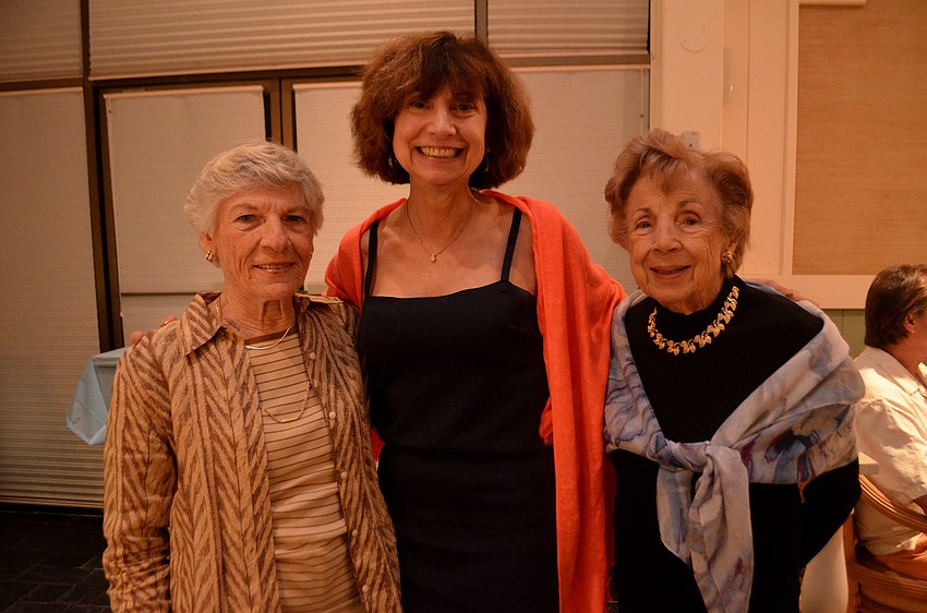 Lorraine Brooks, Angela Michaud and Ethel Athanas
