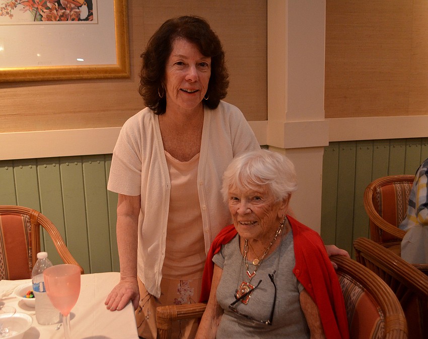 Barbara Darvin and Madeline Raftery