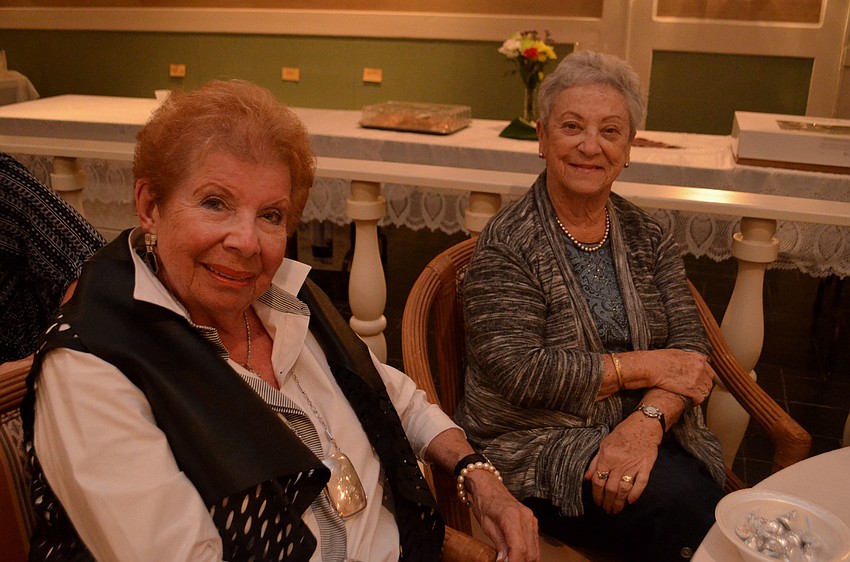 Marilyn Kaplan and Myrna Schaffman