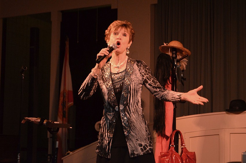 Marcy Downey performed “Hits and Bits of The Sullivan Show.”
