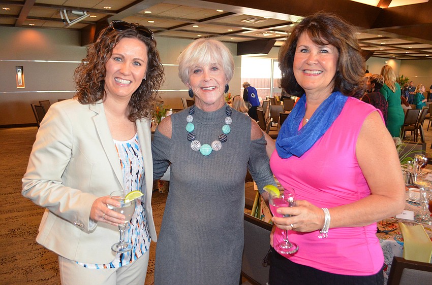 Erin Minor, Clare Segall and Peggy Minor