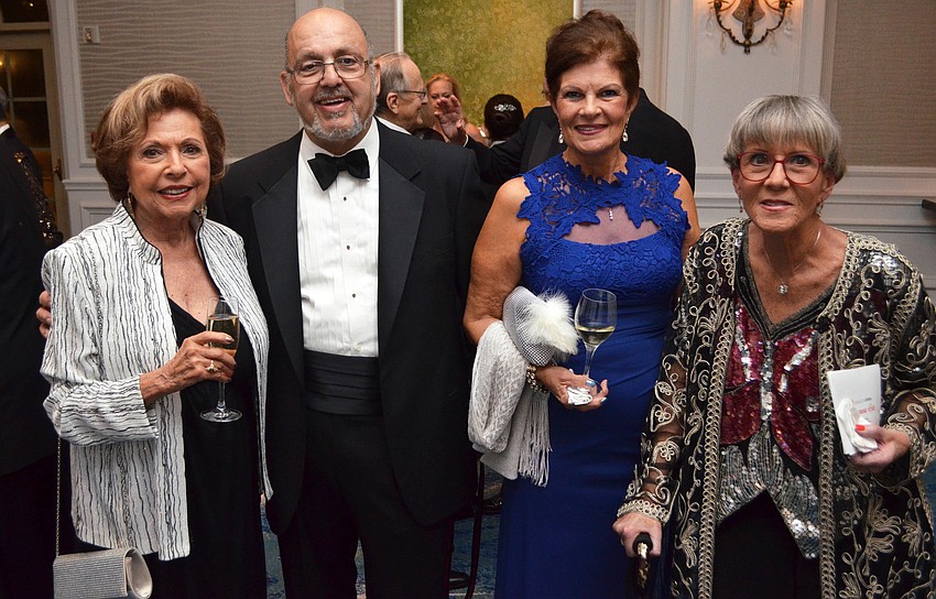 LaVerne Stellas, George Caraviotis, Peggy Kamin and Helen Caraviotis