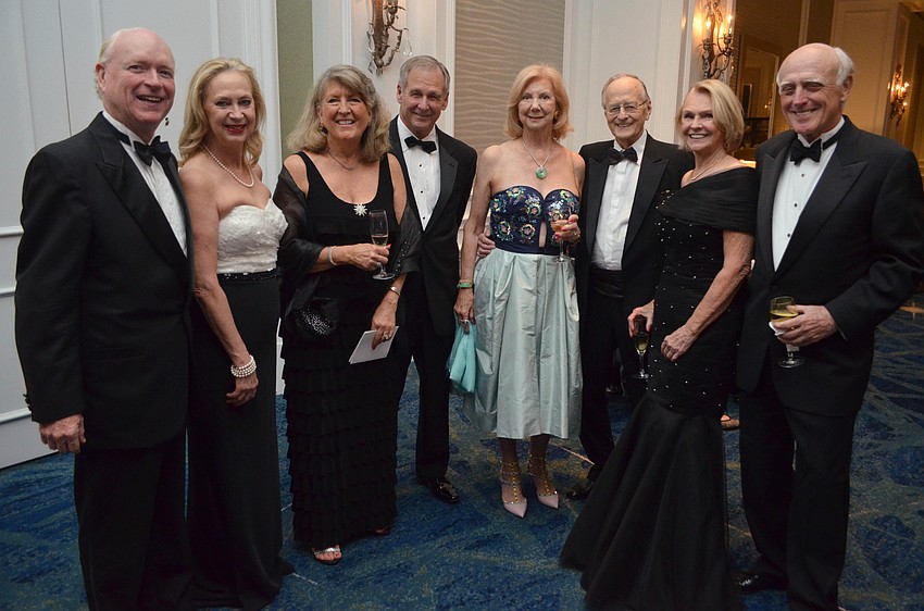 Petery and Suzanne Berry, Chris and Chuck Shivery, Pat and Tom Jones and Carol and Larry English