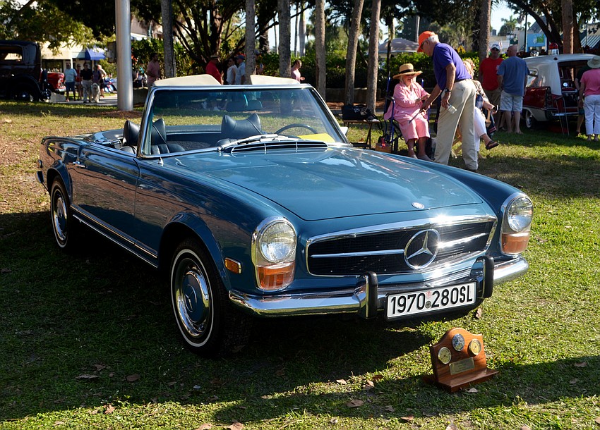 About 44 classic antique cars were on display for the St. Armands Classic Antique Car Show on Jan. 21.