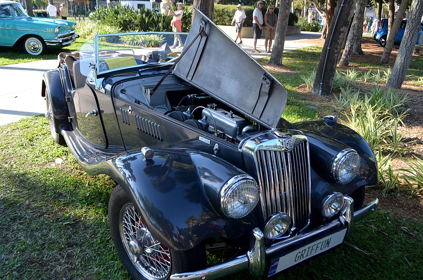 About 44 classic antique cars from 1900 to 1992 filled St. Armands Circle Park on Jan. 21.