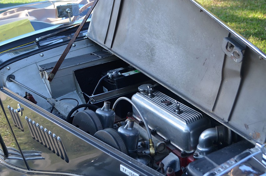Each of the 44 antique cars were judged on engine quality, paint job and other categories during the St. Armands Classic Antique Car Show on Jan. 21.