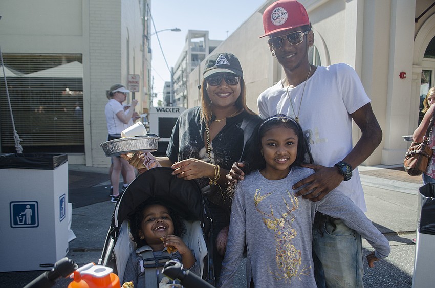 Chloe Paris, Khamela Paris, Asha Paris and Nick Paris