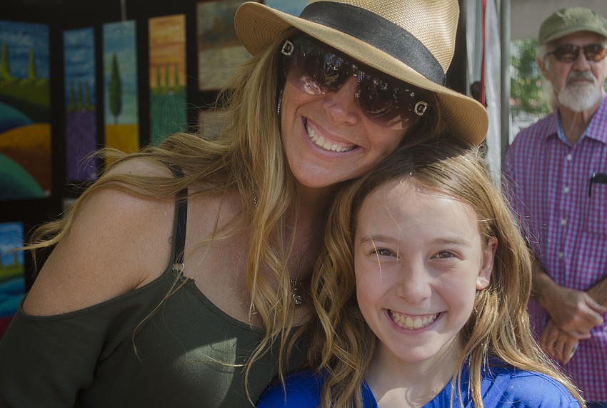 Adrienne and Chloe Babcock