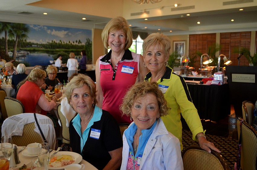 Nancy Shirreffs, Sheryl Ruark, Bunny Skirboll and Micheline Cholette