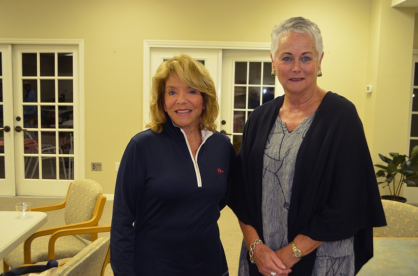 Joan Partridge and Pat Dupps