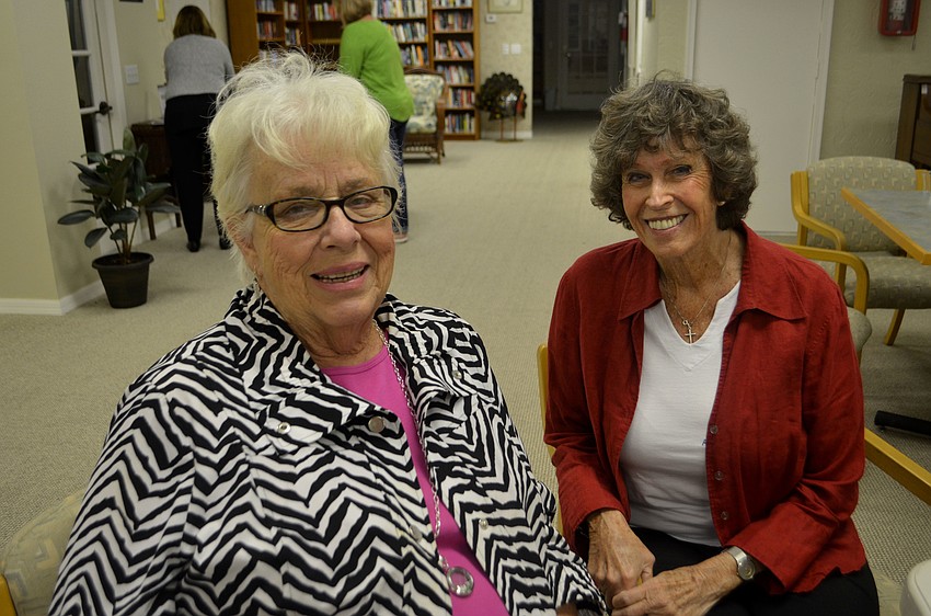 Hazel Steskal and Donna Godfrey