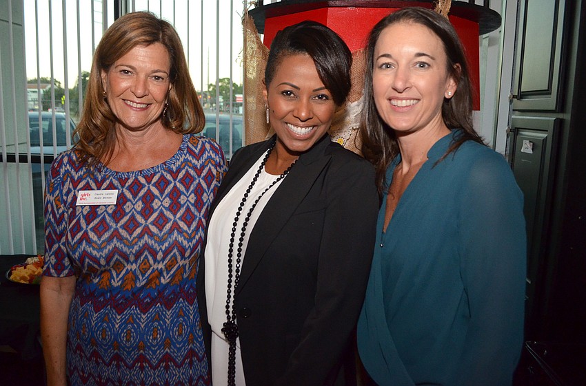 Claudia Cardillo, Sheba Matheu and Jennifer Compton
