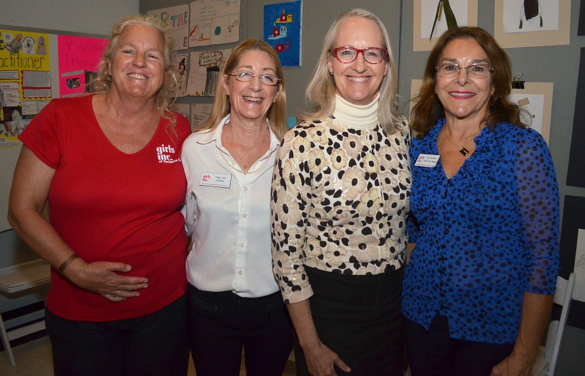 Teresa Hanafi, Peggy Graf, Kim Cornetet and Tricia Dickerson