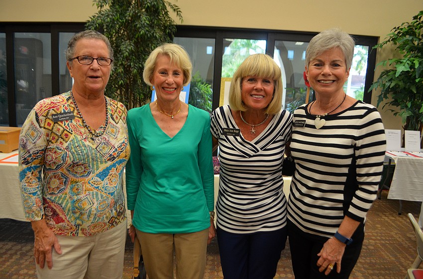 Ann Quackenbush, Angela Freeman, Mary Ann Bopp and Joyce Wartinbee
