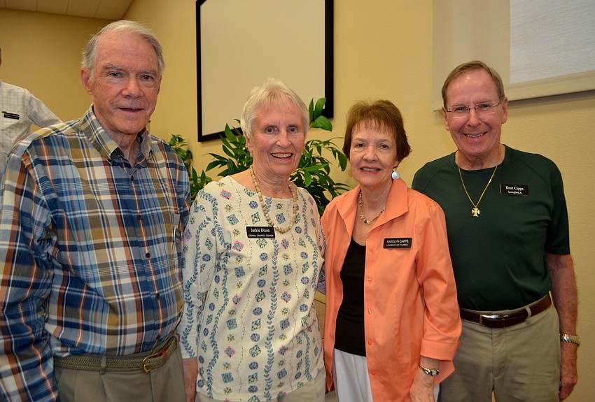 John and Jackie Dixon and Karolyn and Kent Capps