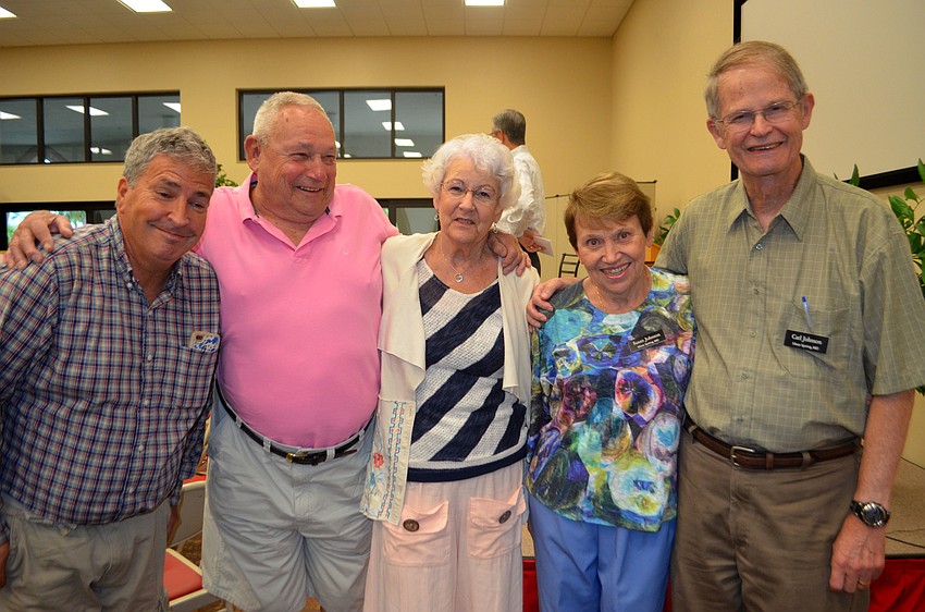 Fred Lugano, Rich and Carol Patschorke and Susan and Carol Johnson
