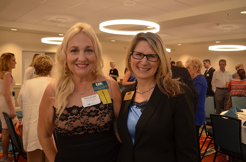 Penelope Mabrey of SERVPRO Bradenton and Tonya Atchison of Brown and Brown Insurance