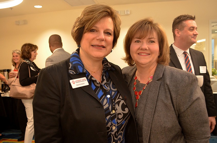 Sherril Sokol and Morgan Gerhart