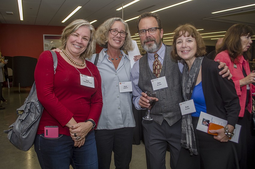 Vera Neuman-Wood, Kate Lippincott, Don Brandes and Katy Brandes
