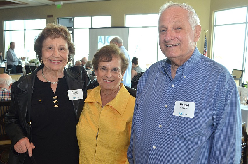 Susan Halpern, Joan Cohen and Harold Halpern