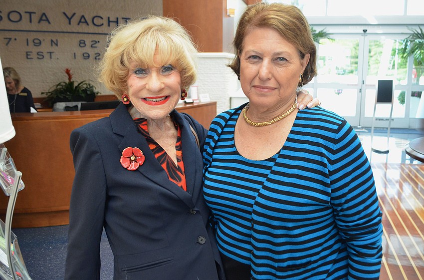 Flori Roberts and Betty Jean Bavar