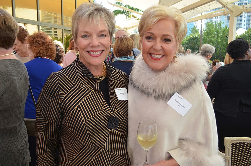 Barbara Tye and Barbara Glanz