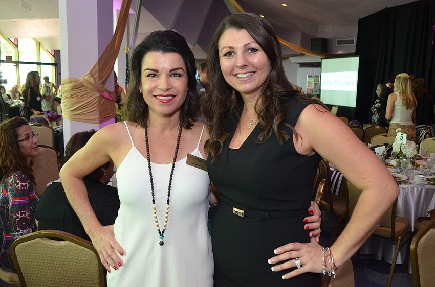 Co-Founder and President/CEO Elizabeth Fisher and Lisa Rowe