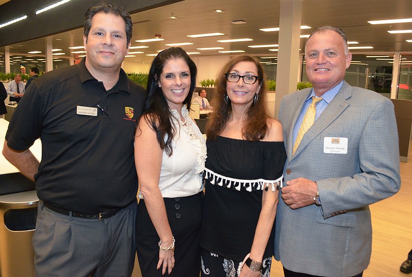 Vincent and Kathryn Catena, Katherine Cogswell and Gordon Hunter