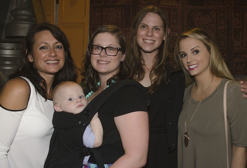 Sheera Thomas, Megan Watkins, Michelle Colkitt and Paige Mouchett