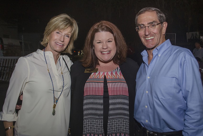 Kitty Cranor, Executive Director of Health Start Shon Ewens and John Cranor