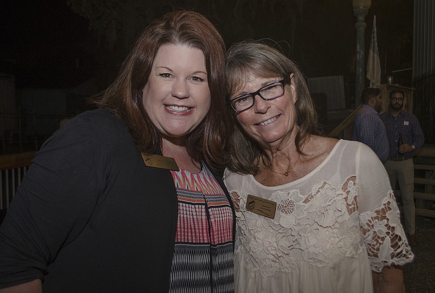 Executive Director of Health Start Shon Ewens and President and Chairman of the Board Debra Boterf