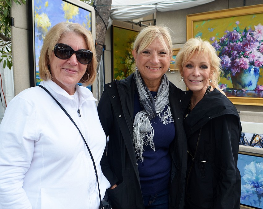 Jay Luceno, Grace Cuff and Linda Tuff