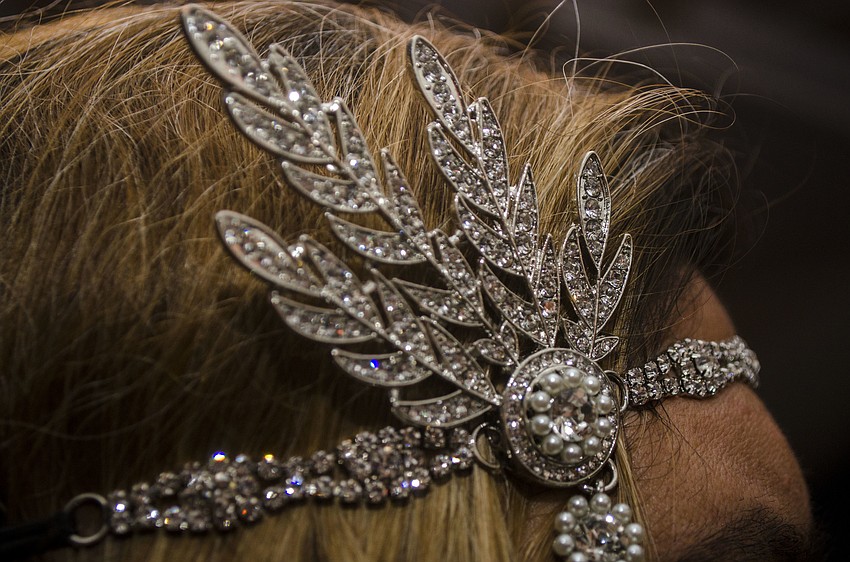 Georgia Gruber went all out for the 1920s theme even down to the details.