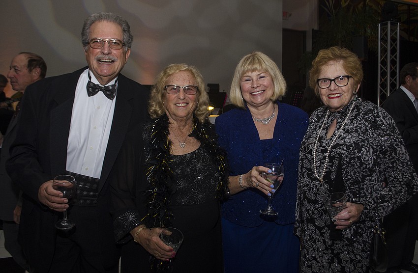Ted and Belle Probst, Diane Rudd and Debbie Michael