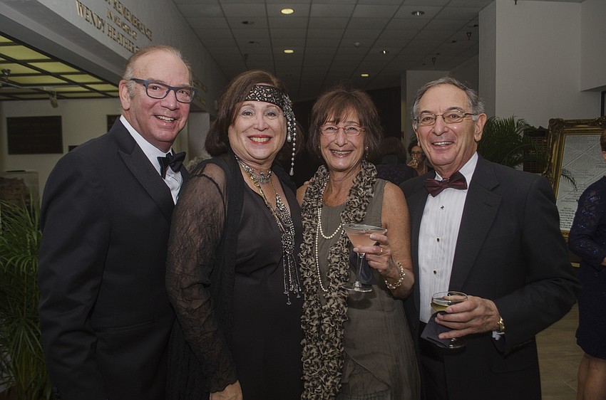 Harry and Marsha Eisenberg, Judy Gelman and Bert Rapowitz
