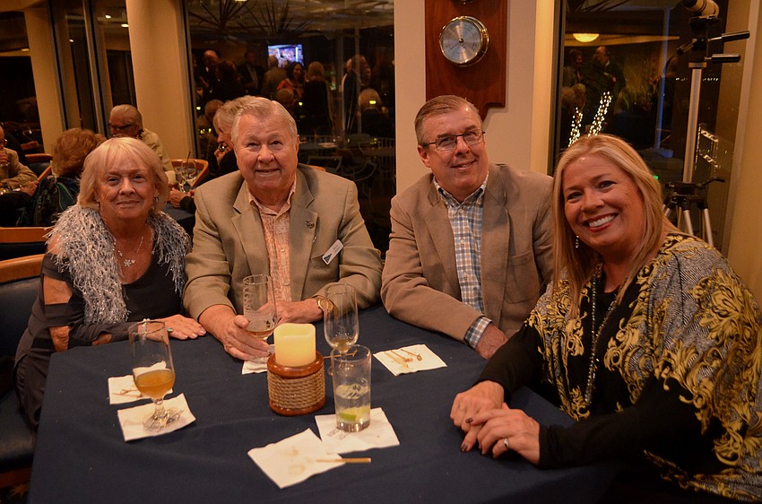 Shirley and Buck Martin, David Martin and Sherry King