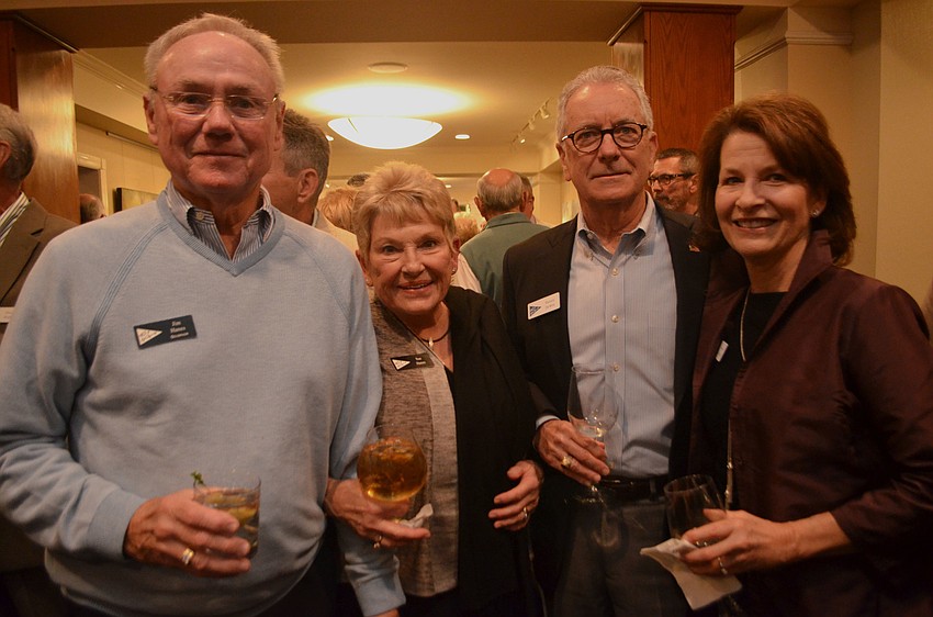Jim and Sue Hanes, Dennis Dewitt and Yvonne LeGrande