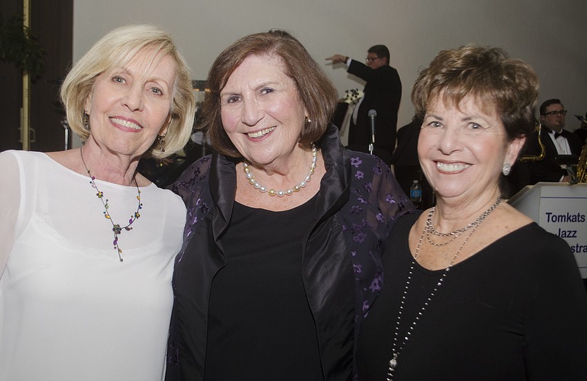 Sue Rosin, Judy Bronstein and Barbara Katz