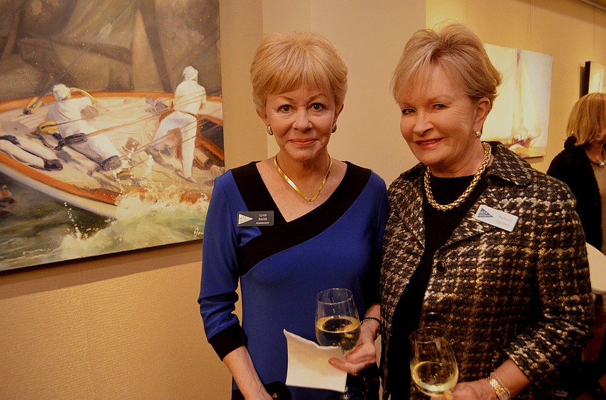 Commodore Lynn Smith and Barbara Gardner