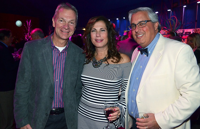 Rudi Weiss with Gayle and Ken Frank