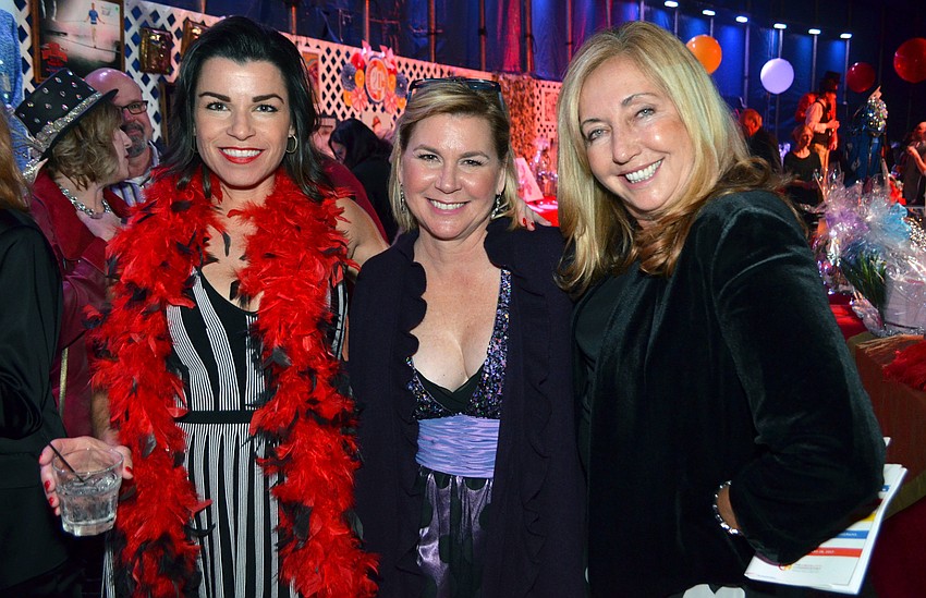 Elizabeth Fisher, Tammy Karp and Lola White