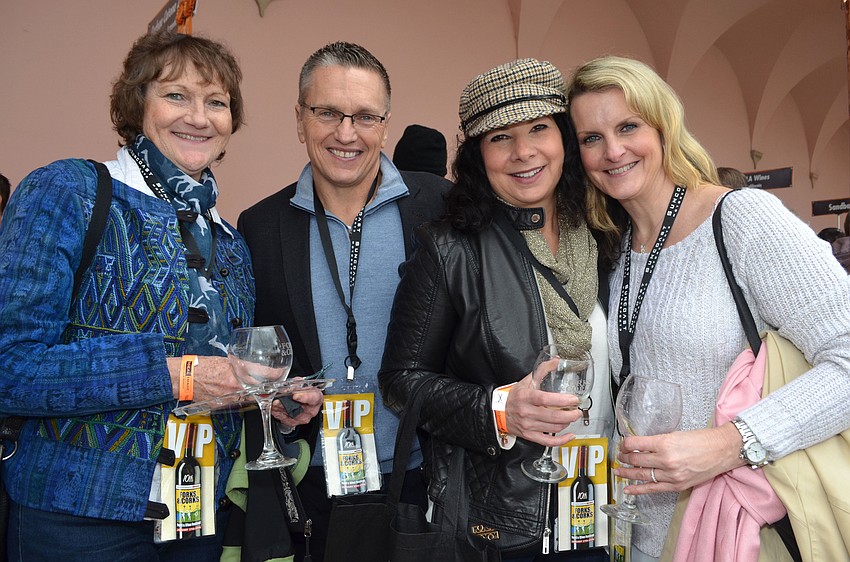 Luanne Goolsbey, Tom and Renee Brady and Alyssa Nohren